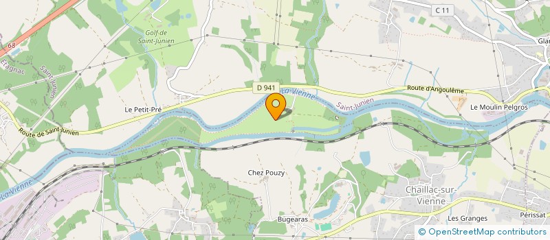 localisation de l'entreprise SOCIETE CIVILE AGRICOLE DE LA COTE  SAINT-MARTIN-DE-JUSSAC