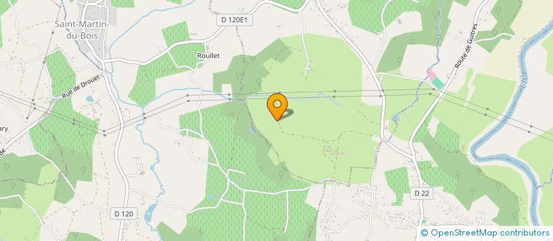 localisation de l'entreprise SOCIETE CIVILE AGRICOLE DE MALFARD  SAINT-MARTIN-DE-LAYE