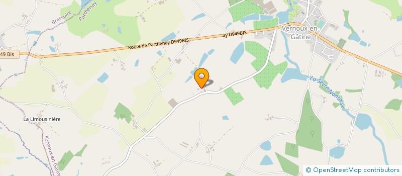 localisation de l'entreprise SOCIETE CIVILE AGRICOLE DES RENARDIERES à VERNOUX-EN-GATINE