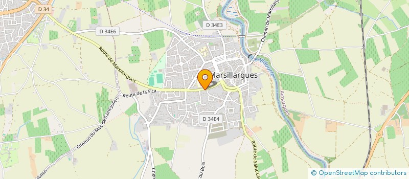 localisation de l'entreprise SOCIETE CIVILE AGRICOLE DOMAINE LES HAUTS DE FERRIERES  MARSILLARGUES