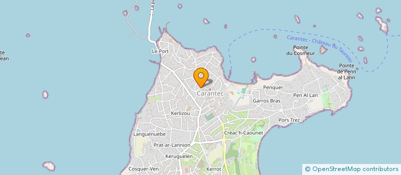 localisation de l'entreprise SOCIETE CIVILE AGRICOLE DU GWERIOU à CARANTEC