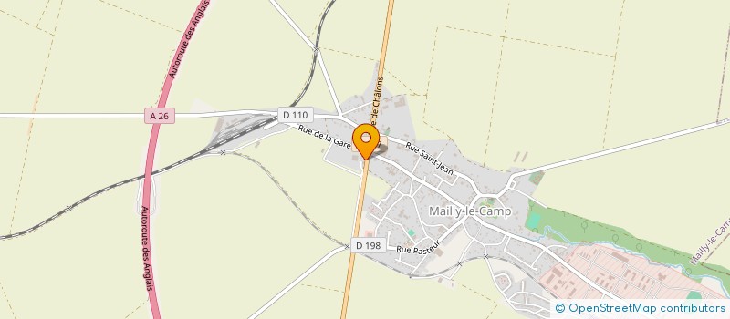 localisation de l'entreprise SOCIETE CIVILE AGRICOLE DU MEGIET à MAILLY-LE-CAMP