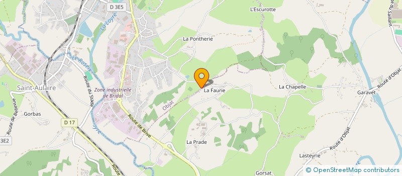 localisation de l'entreprise SOCIETE CIVILE AGRICOLE DU PERIGORD-LIMOUSIN à SAINT-AULAIRE