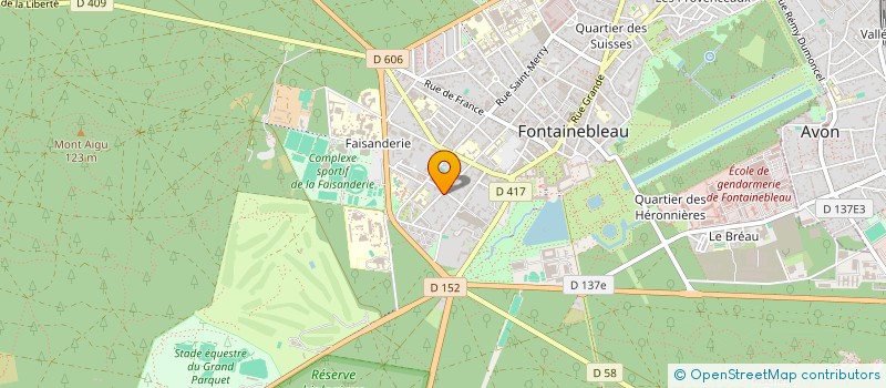 localisation de l'entreprise SOCIETE CIVILE AGRICOLE DU TEMPS PERDU  FONTAINEBLEAU