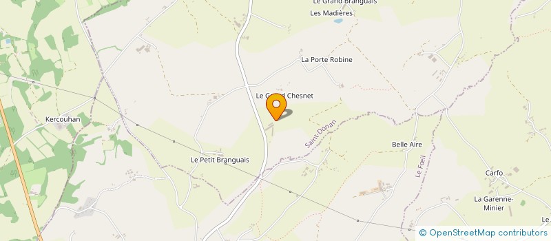 localisation de l'entreprise SOCIETE CIVILE AGRICOLE DYNAVI à SAINT-DONAN