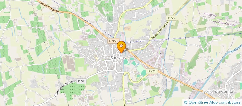 localisation de l'entreprise SOCIETE CIVILE AGRICOLE LA COQUILLE à SARRIANS