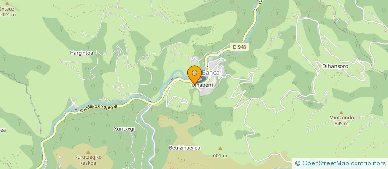 localisation de l'entreprise SOCIETE CIVILE AGRICOLE MIGNABERRY à SAINT-ETIENNE-DE-BAIGORRY