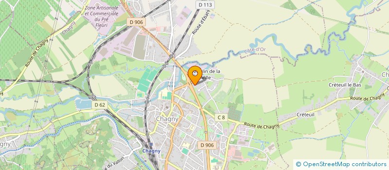 localisation de l'entreprise SOCIETE CIVILE AGRICOLE NICOT  CHAGNY