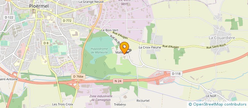localisation de l'entreprise SOCIETE CIVILE AGRICOLE TOSCANE à PLOERMEL