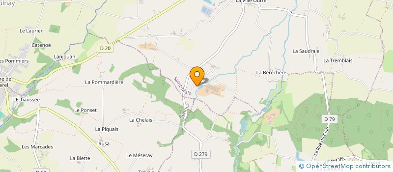 localisation de l'entreprise SOCIETE CIVILE AGRIVAL  LA BAUSSAINE