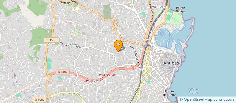 localisation de l'entreprise SOCIETE CIVILE AIXOIXE à ANTIBES