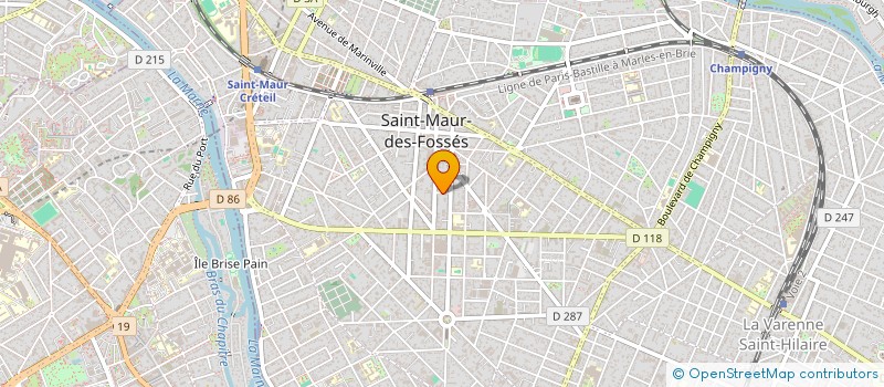 localisation de l'entreprise SOCIETE CIVILE AJYR à SAINT-MAUR-DES-FOSSES