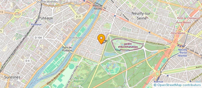 localisation de l'entreprise SOCIETE CIVILE ALBERT 1ER à NEUILLY-SUR-SEINE
