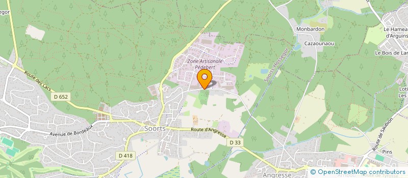 localisation de l'entreprise SOCIETE CIVILE ALDAKISA  SOORTS-HOSSEGOR