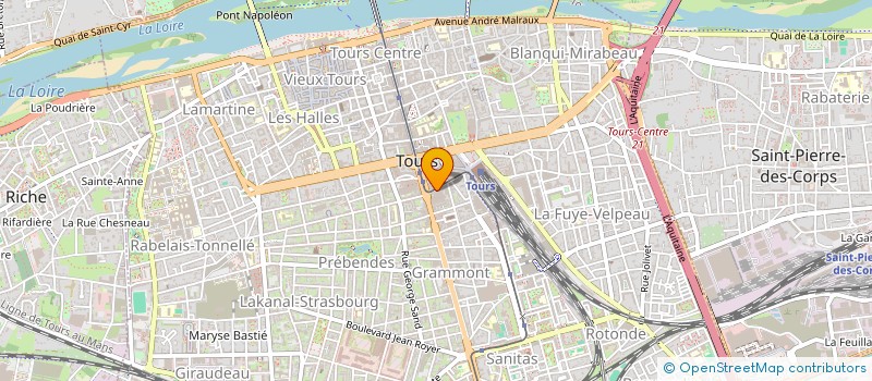 localisation de l'entreprise SOCIETE CIVILE ALEX  TOURS