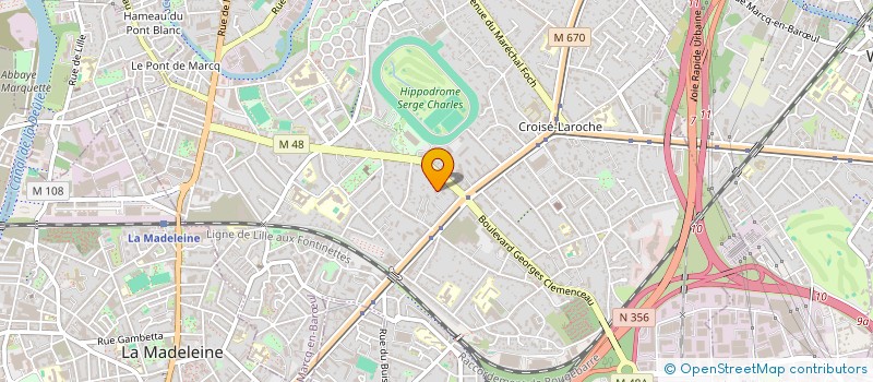 localisation de l'entreprise SOCIETE CIVILE ALICE MOTTE à MARCQ-EN-BARŒUL