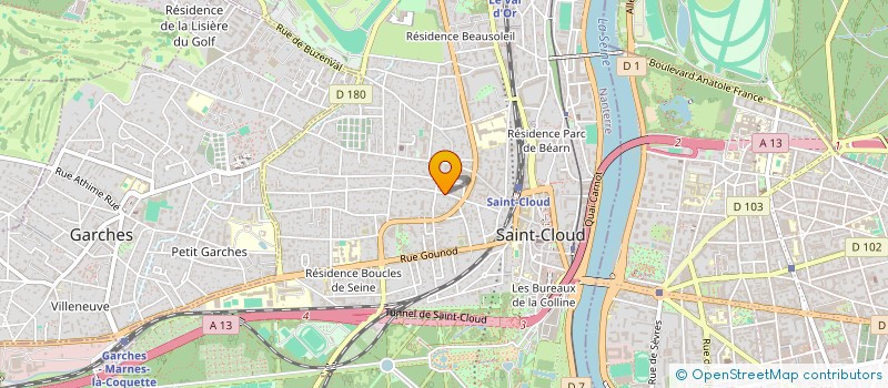 localisation de l'entreprise SOCIETE CIVILE ALIREJANI à SAINT-CLOUD