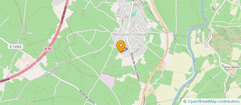 localisation de l'entreprise SOCIETE CIVILE ALME  NEZIGNAN-L'EVEQUE