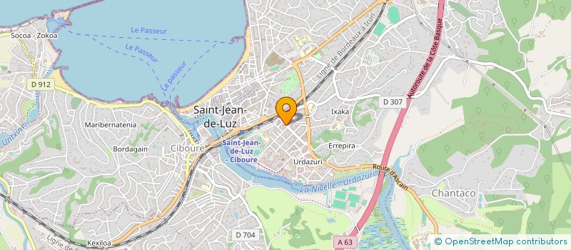 localisation de l'entreprise SOCIETE CIVILE ALOR  SAINT-JEAN-DE-LUZ