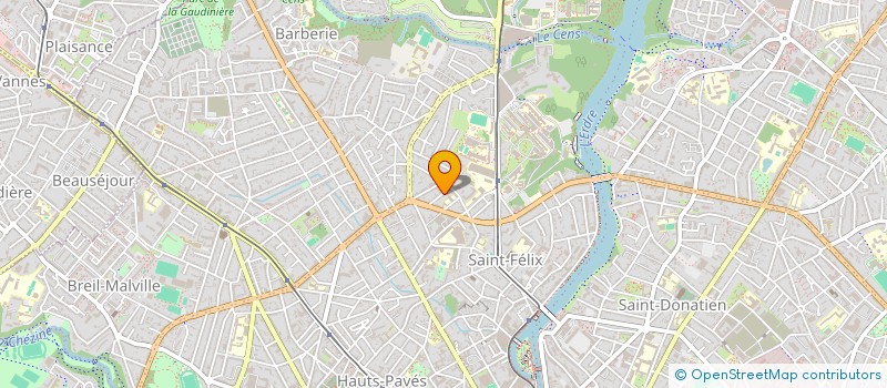 localisation de l'entreprise SOCIETE CIVILE ALTER ET GO à NANTES
