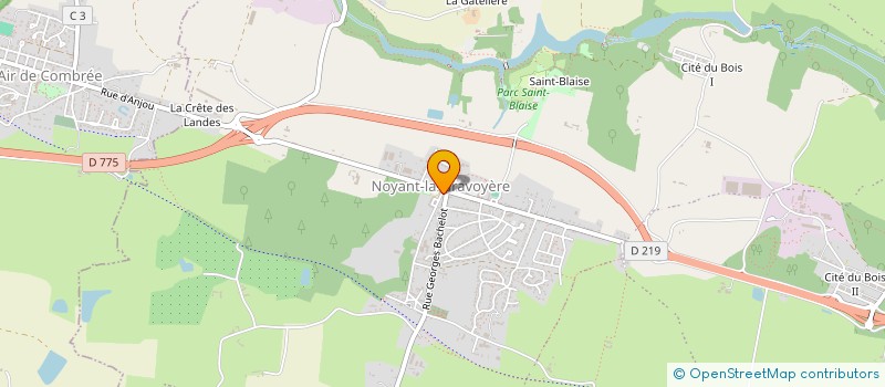 localisation de l'entreprise SOCIETE CIVILE ALTIUS à SEGRE-EN-ANJOU BLEU