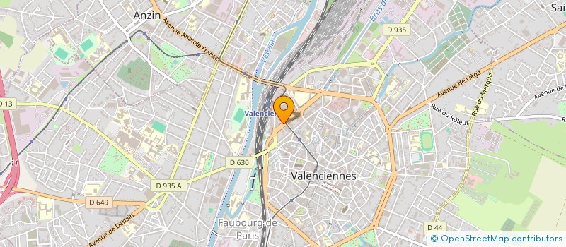 localisation de l'entreprise SOCIETE CIVILE AMACHA  VALENCIENNES