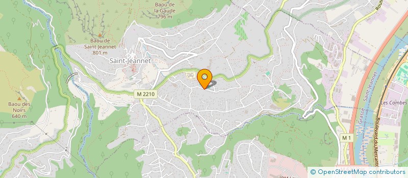 localisation de l'entreprise SOCIETE CIVILE AMARES  SAINT-JEANNET