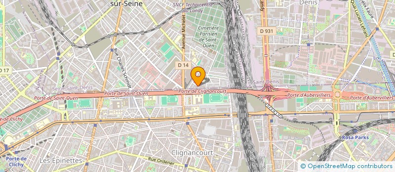 localisation de l'entreprise SOCIETE CIVILE AMS à SAINT-OUEN-SUR-SEINE