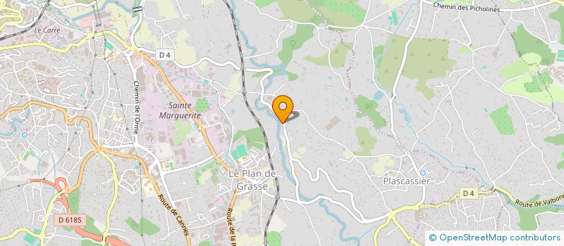 localisation de l'entreprise SOCIETE CIVILE ANANKE  GRASSE