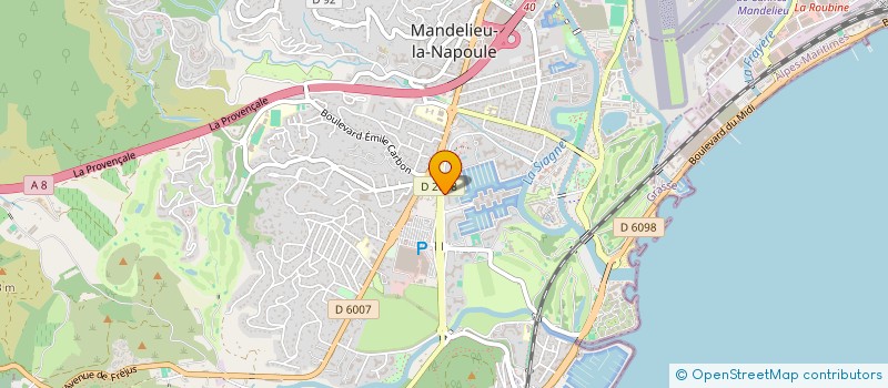 localisation de l'entreprise SOCIETE CIVILE ANASTA à MANDELIEU-LA-NAPOULE