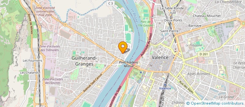localisation de l'entreprise SOCIETE CIVILE ANASTASIA à GUILHERAND-GRANGES