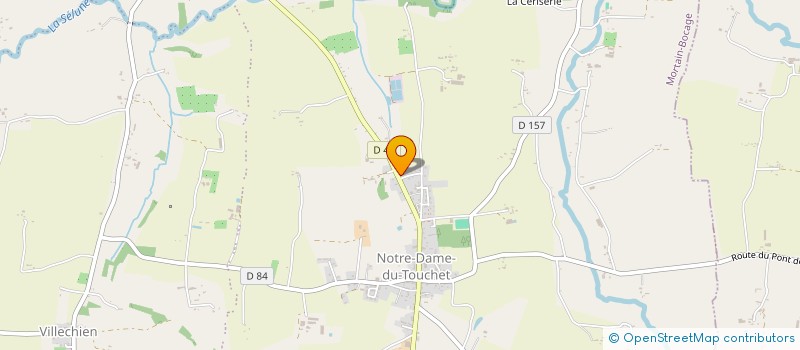 localisation de l'entreprise SOCIETE CIVILE ANFRAY BOISGONTIER à MORTAIN-BOCAGE