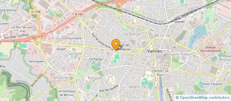 localisation de l'entreprise SOCIETE CIVILE ANN'INVEST à VANNES