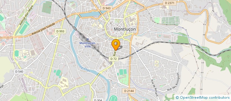 localisation de l'entreprise SOCIETE CIVILE ANTEM à MONTLUCON