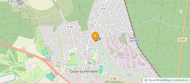 localisation de l'entreprise SOCIETE CIVILE APAULO  OZOIR-LA-FERRIERE