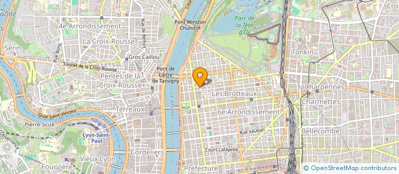 localisation de l'entreprise SOCIETE CIVILE APINOST  LYON