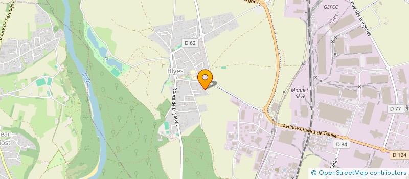 localisation de l'entreprise SOCIETE CIVILE ARCH IMMO  BLYES