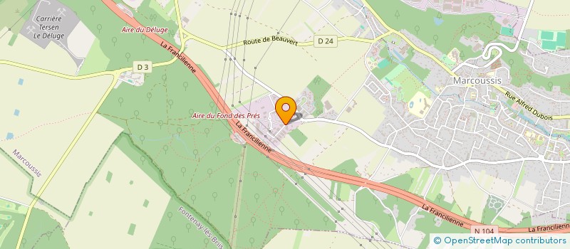 localisation de l'entreprise SOCIETE CIVILE AREQUIPA  MARCOUSSIS