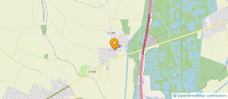 localisation de l'entreprise SOCIETE CIVILE ARIANE  ORGEUX