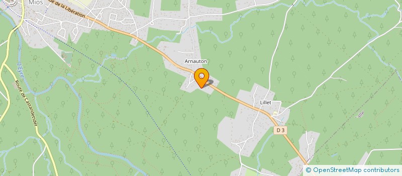 localisation de l'entreprise SOCIETE CIVILE ARNAUTHON  MIOS