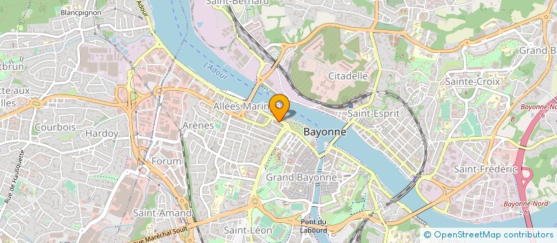 localisation de l'entreprise SOCIETE CIVILE ARTZAINA à BAYONNE