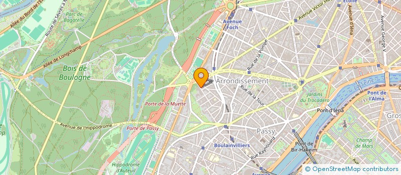 localisation de l'entreprise SOCIETE CIVILE ARVERNE XV  PARIS