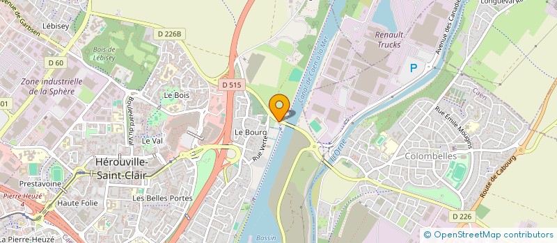 localisation de l'entreprise SOCIETE CIVILE ASGARD  HEROUVILLE-SAINT-CLAIR