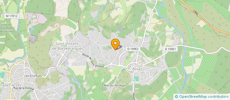 localisation de l'entreprise SOCIETE CIVILE ASSADINE  ASSAS