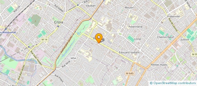 localisation de l'entreprise SOCIETE CIVILE ASTERIE  ROUBAIX