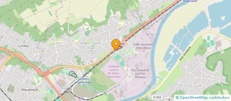 localisation de l'entreprise SOCIETE CIVILE AUBERNET  VILLERS-SAINT-PAUL