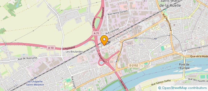 localisation de l'entreprise SOCIETE CIVILE AURELIANIS à INGRE