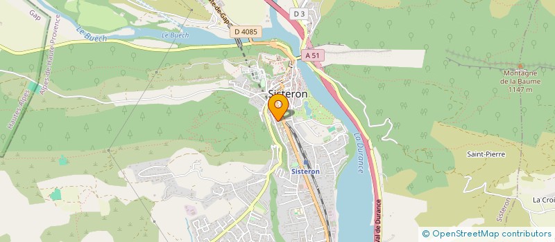 localisation de l'entreprise SOCIETE CIVILE AUTO ECOLE LATIL à SISTERON
