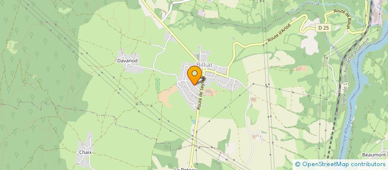 localisation de l'entreprise SOCIETE CIVILE AVENIR C K  BILLIAT