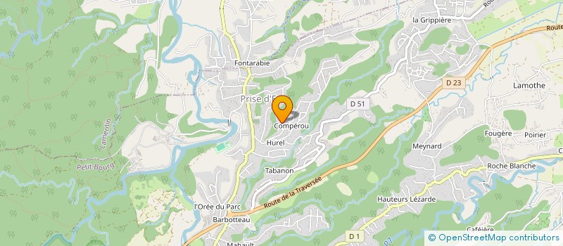 localisation de l'entreprise SOCIETE CIVILE AVRIL DUPRE à PETIT-BOURG